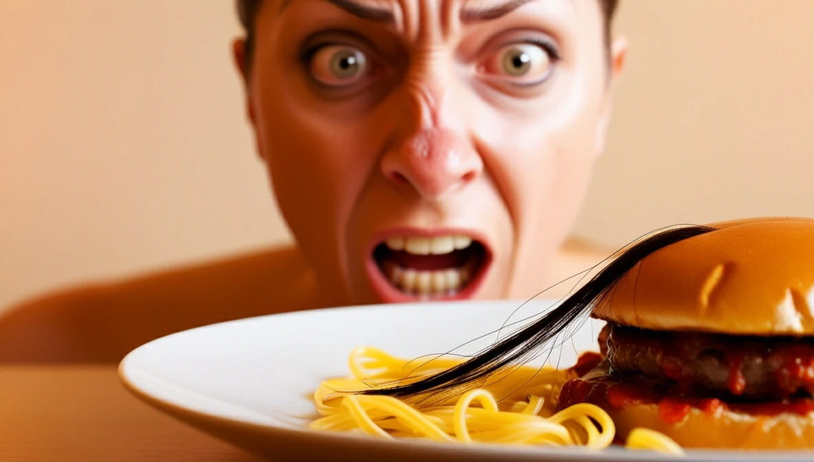 Finding Hair in Your Food