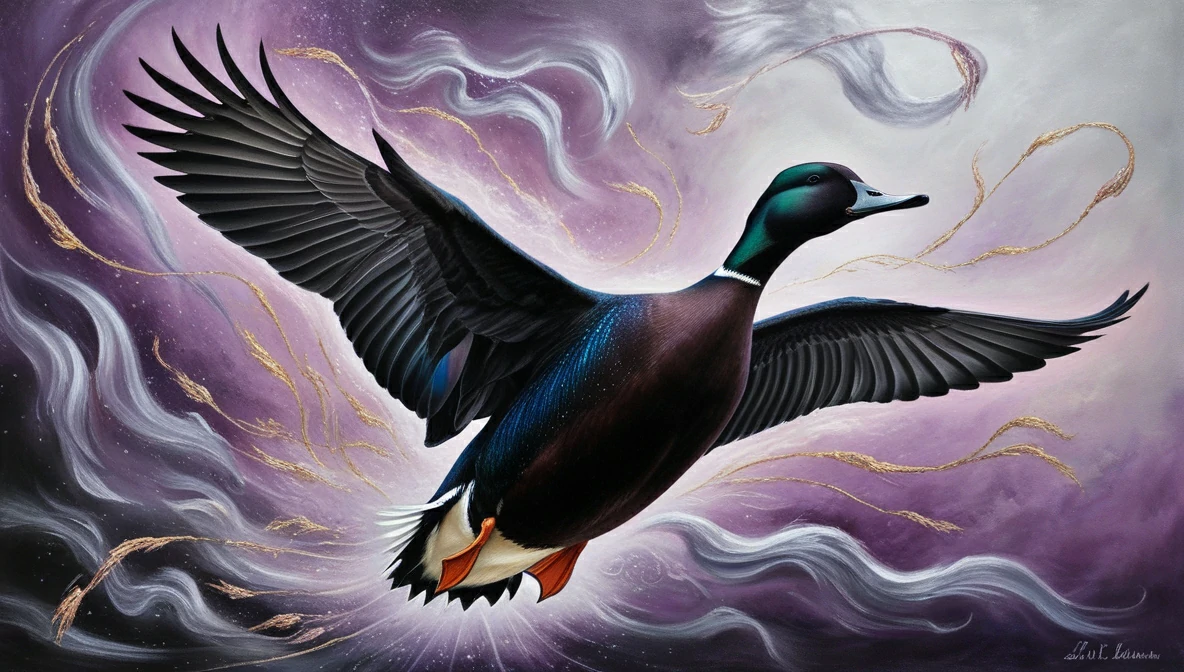 Spiritual Power of the Black Duck